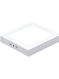 Foco Panel Led 24w Cuadrado 30x30cm Marco Blanco Sobrepuesto Luz Fria  - Miniatura 1