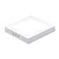 Foco Panel Led 24w Cuadrado 30x30cm Marco Blanco Sobrepuesto Luz Fria  - Miniatura 1