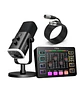 Kit Microfono Fifine Mezclador De Audio Para Streaming Xlr - Miniatura 1