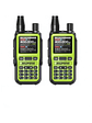2 Radios Walkie Talkie Baofeng Mini 5r Dual Band Uhf Vhf - Verde - Vhf/uhf - Miniatura 2