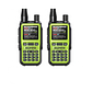 2 Radios Walkie Talkie Baofeng Mini 5r Dual Band Uhf Vhf - Verde - Vhf/uhf - Miniatura 2