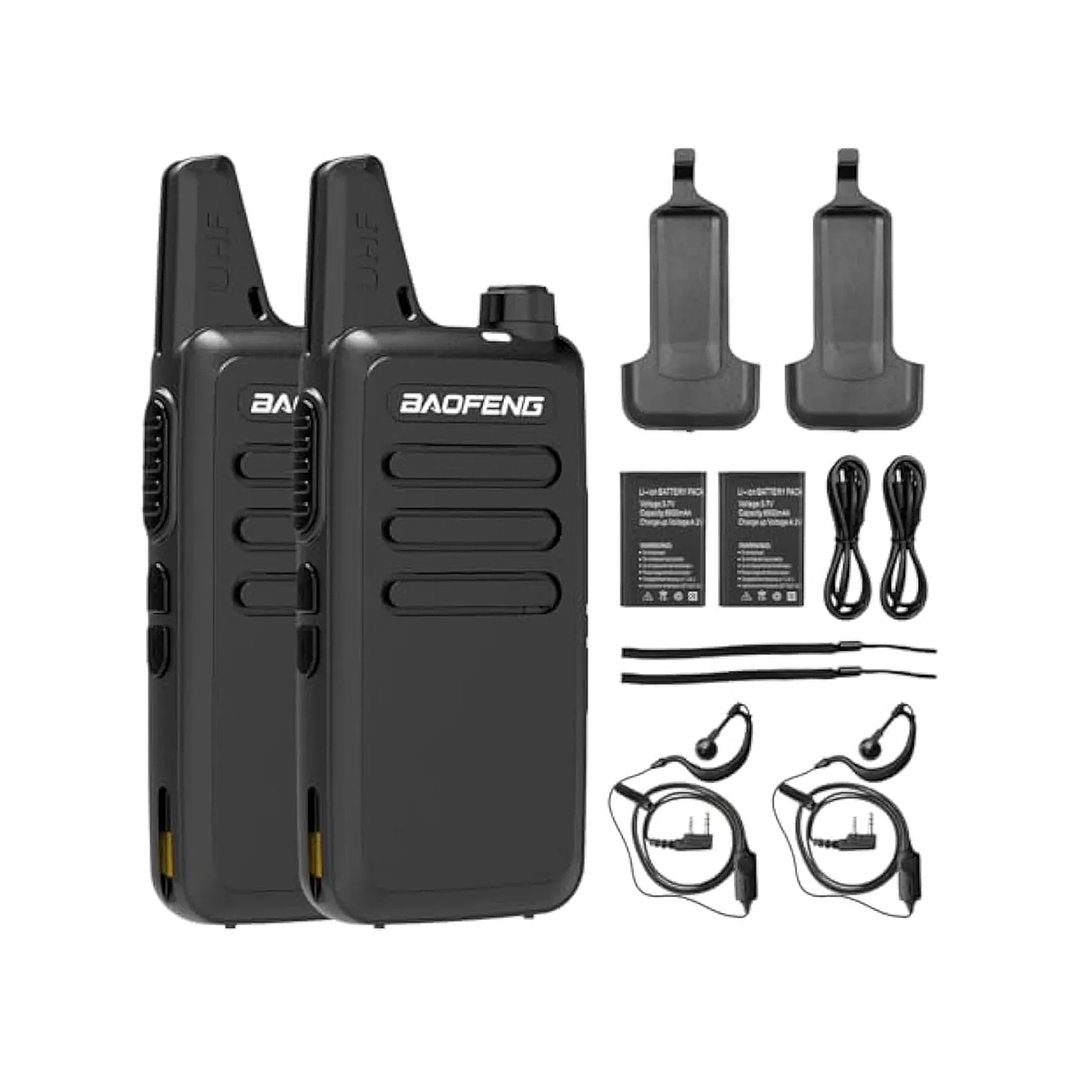 walkie talkie baofeng PMR pequeño y compacto // Camping, Deporte, Seguridad, Bodegas 1