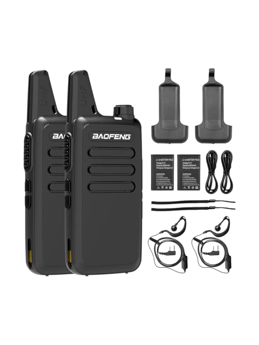 walkie talkie baofeng PMR pequeño y compacto // Camping, Deporte, Seguridad, Bodegas 1
