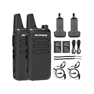 walkie talkie baofeng PMR pequeño y compacto // Camping, Deporte, Seguridad, Bodegas