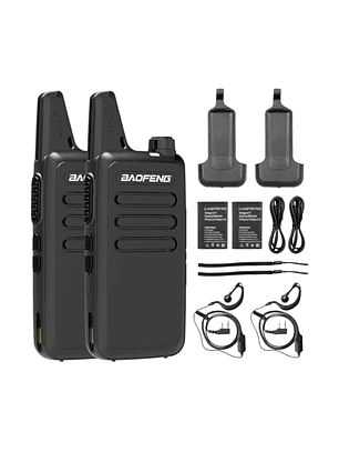 walkie talkie baofeng PMR pequeño y compacto // Camping, Deporte, Seguridad, Bodegas