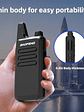 walkie talkie baofeng PMR pequeño y compacto // Camping, Deporte, Seguridad, Bodegas - Miniatura 3