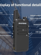 walkie talkie baofeng PMR pequeño y compacto // Camping, Deporte, Seguridad, Bodegas - Miniatura 5