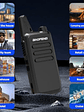 walkie talkie baofeng PMR pequeño y compacto // Camping, Deporte, Seguridad, Bodegas - Miniatura 7