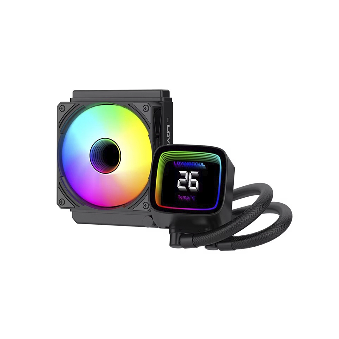 Aio refrigeracion liquida TDP 150W  120mm Con Pantalla De Temperatura ARgb Cpu Intel Amd  1