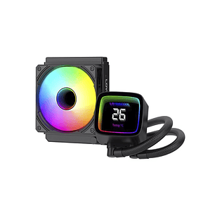Aio refrigeracion liquida TDP 150W  120mm Con Pantalla De Temperatura ARgb Cpu Intel Amd 
