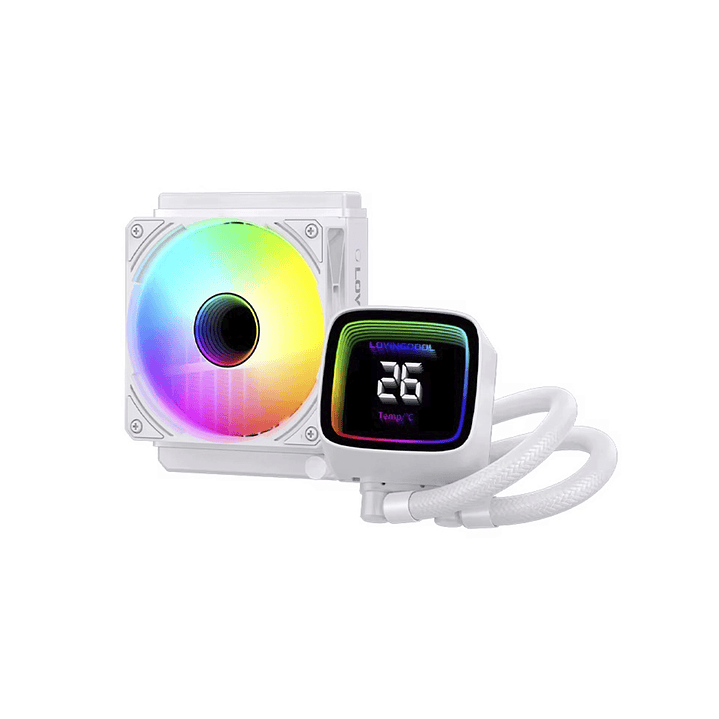 Aio refrigeracion liquida TDP 150W  120mm Con Pantalla De Temperatura ARgb Cpu Intel Amd  4