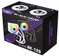 Aio refrigeracion liquida TDP 150W  120mm Con Pantalla De Temperatura ARgb Cpu Intel Amd  - Miniatura 3