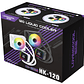 Aio refrigeracion liquida TDP 150W  120mm Con Pantalla De Temperatura ARgb Cpu Intel Amd  - Miniatura 3