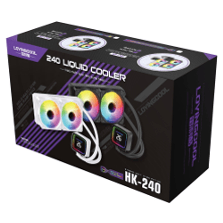 Refrigeracion Aio 240mm Con Pantalla Amd Intel Tdp 250w Negro 3