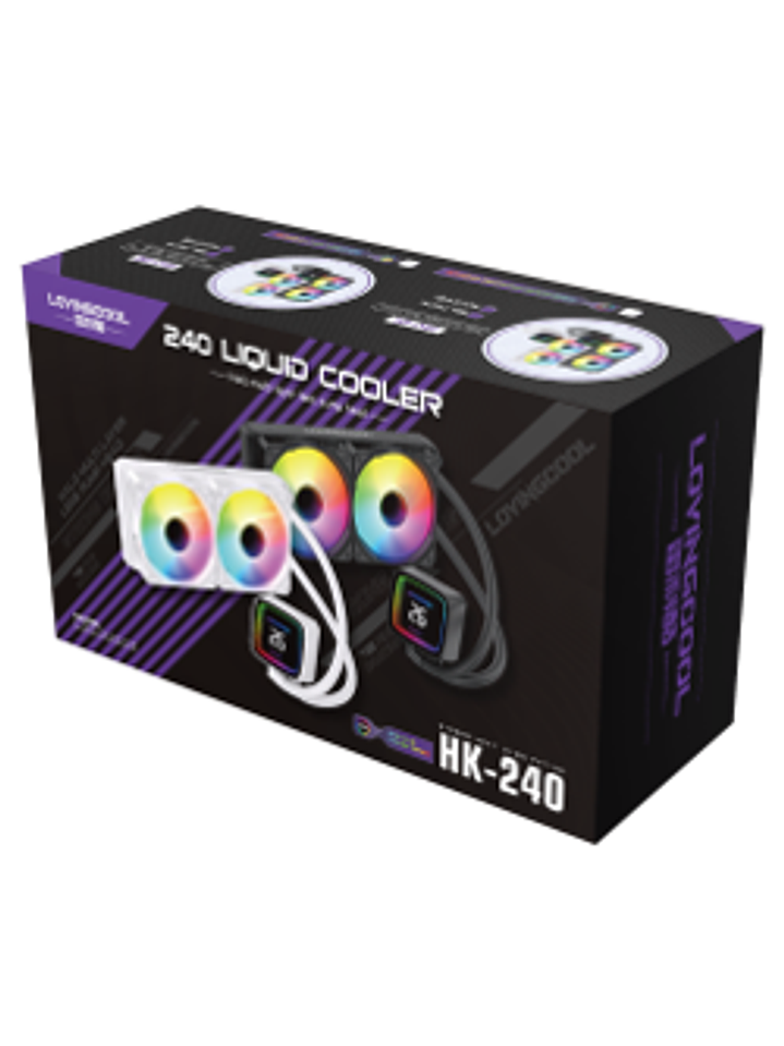 Refrigeracion Aio 240mm Con Pantalla Amd Intel Tdp 250w Negro 3