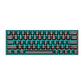 Teclado Mecánico T-WOLF T30 RGB 63 Teclas | Bluetooth + USB | Eje Verde | Compacto Gamer - Miniatura 2