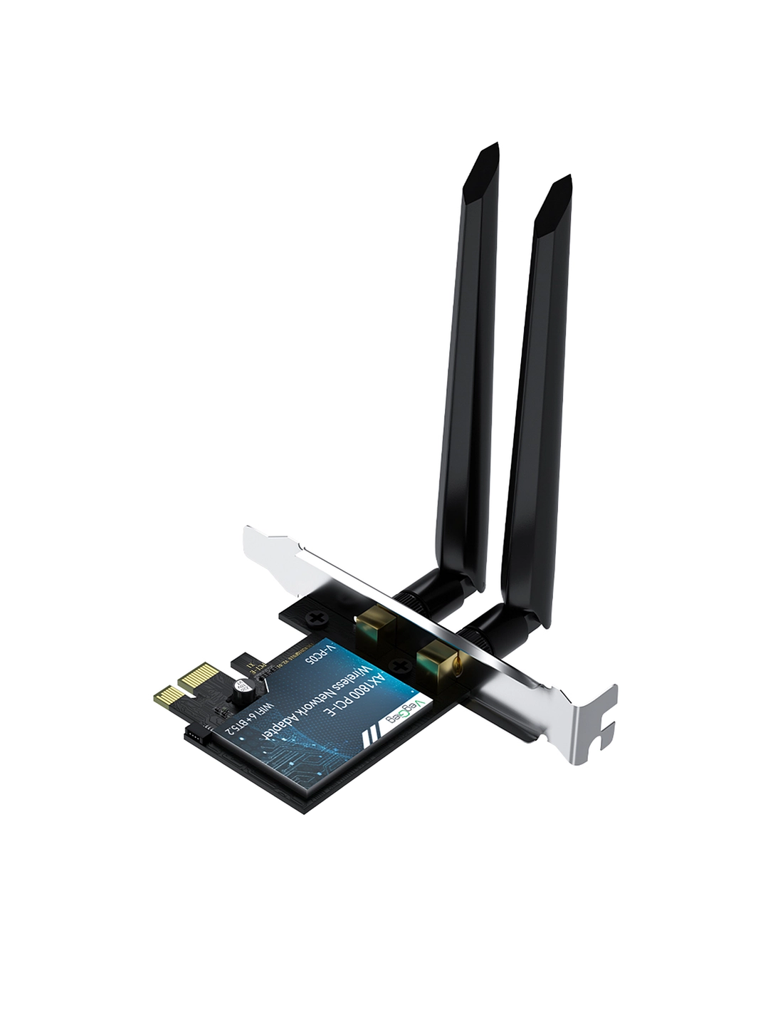 Tarjeta De Red Inalámbrica Wifi 6 + Bluetooth 5.2 Pc Veggieg 1