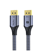 Cable Displayport Dp 2.1 16k 8k 4k 144hz/165hz/240hz  Veggieg reforzado trenzado HDR ARC - Miniatura 1