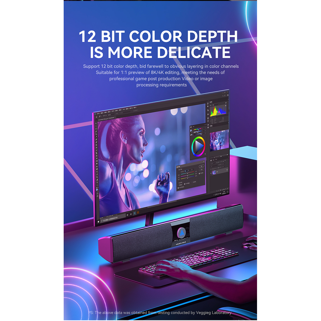 Cable Displayport Dp 2.1 16k 8k 4k 144hz/165hz/240hz  Veggieg reforzado trenzado HDR ARC 8