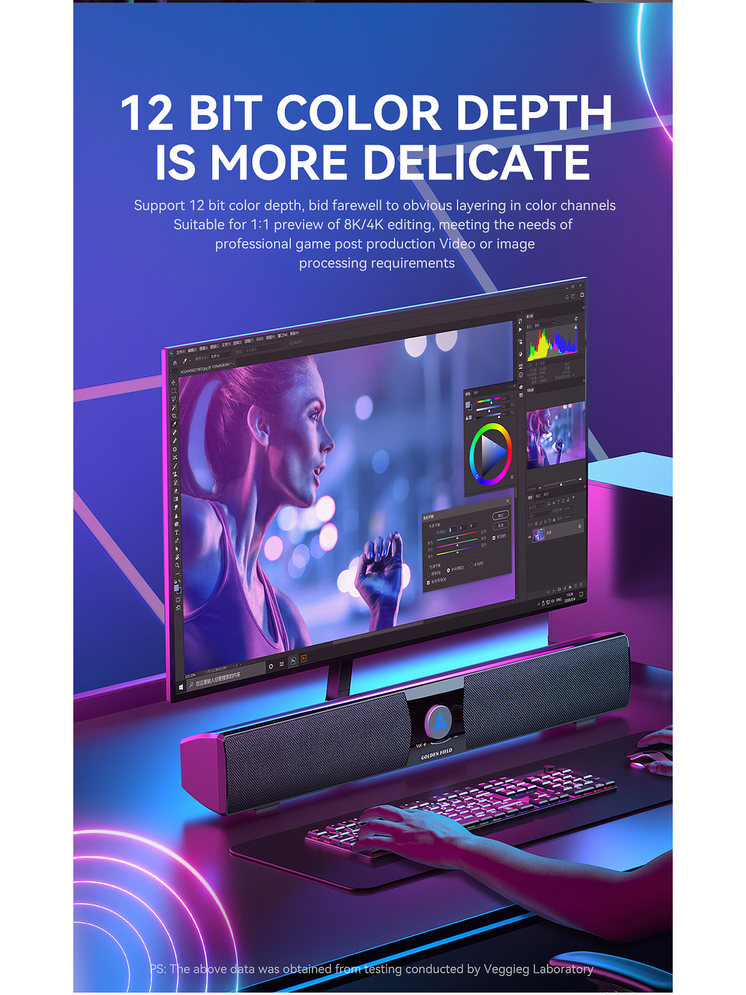 Cable Displayport Dp 2.1 16k 8k 4k 144hz/165hz/240hz  Veggieg reforzado trenzado HDR ARC 8