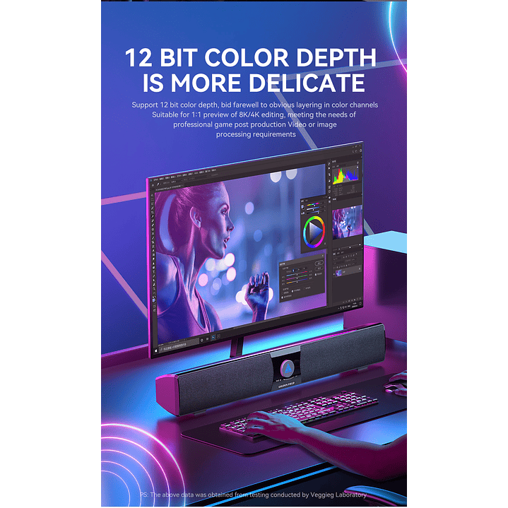 Cable Displayport Dp 2.1 16k 8k 4k 144hz/165hz/240hz  Veggieg reforzado trenzado HDR ARC 8