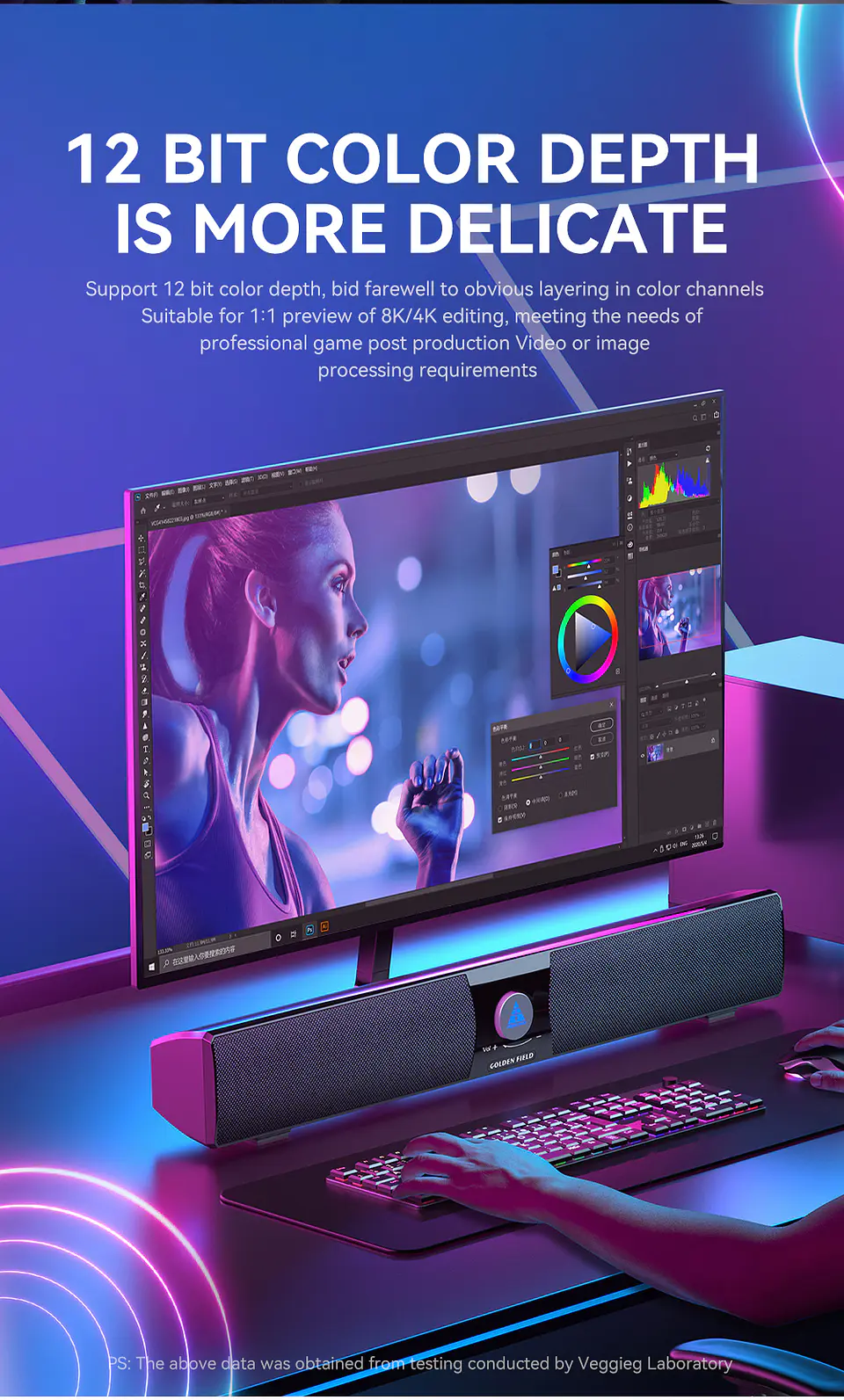 Cable Displayport Dp 2.1 16k 8k 4k 144hz/165hz/240hz  Veggieg reforzado trenzado HDR ARC 8