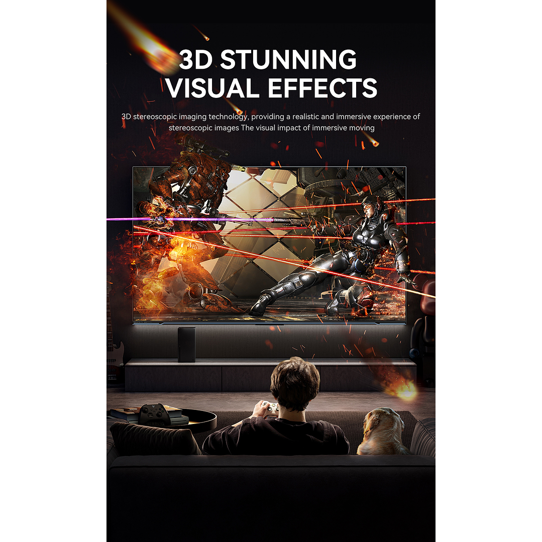 Cable Displayport Dp 2.1 16k 8k 4k 144hz/165hz/240hz  Veggieg reforzado trenzado HDR ARC 13