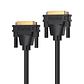 Cable Dvi 24 + 1 Macho Macho Veggieg Conector Dorado Refozado certificado  - Miniatura 1