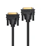 Cable Dvi 24 + 1 Macho Macho Veggieg Conector Dorado Refozado certificado  - Miniatura 1