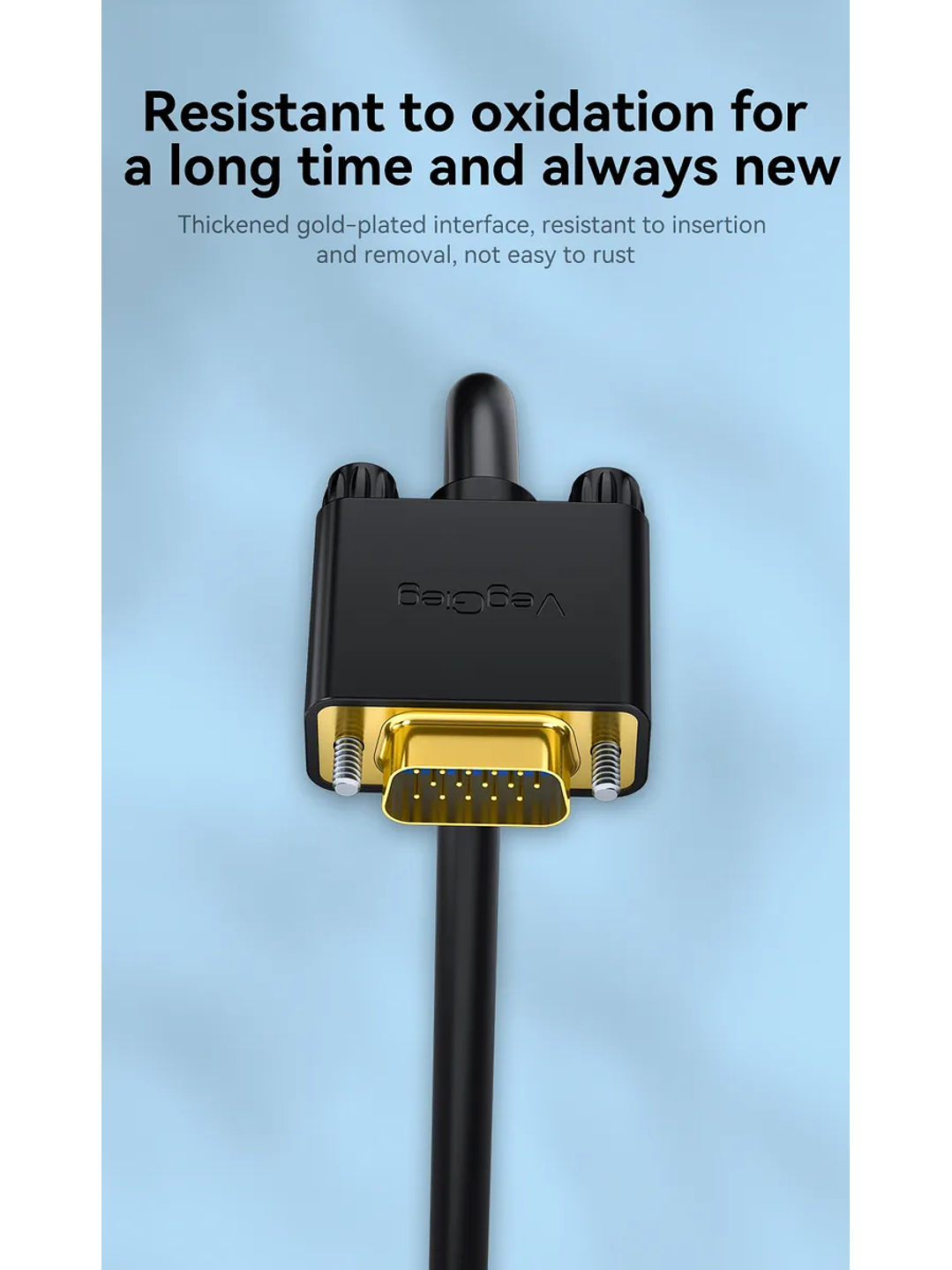 Cable Dvi 24 + 1 Macho Macho Veggieg Conector Dorado Refozado certificado  2