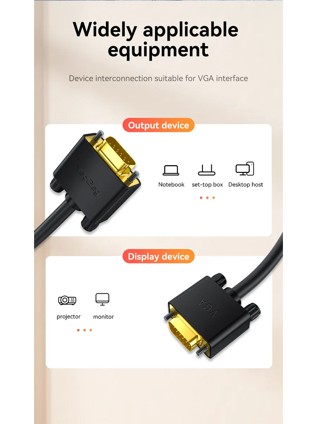 Cable Dvi 24 + 1 Macho Macho Veggieg Conector Dorado Refozado certificado  5