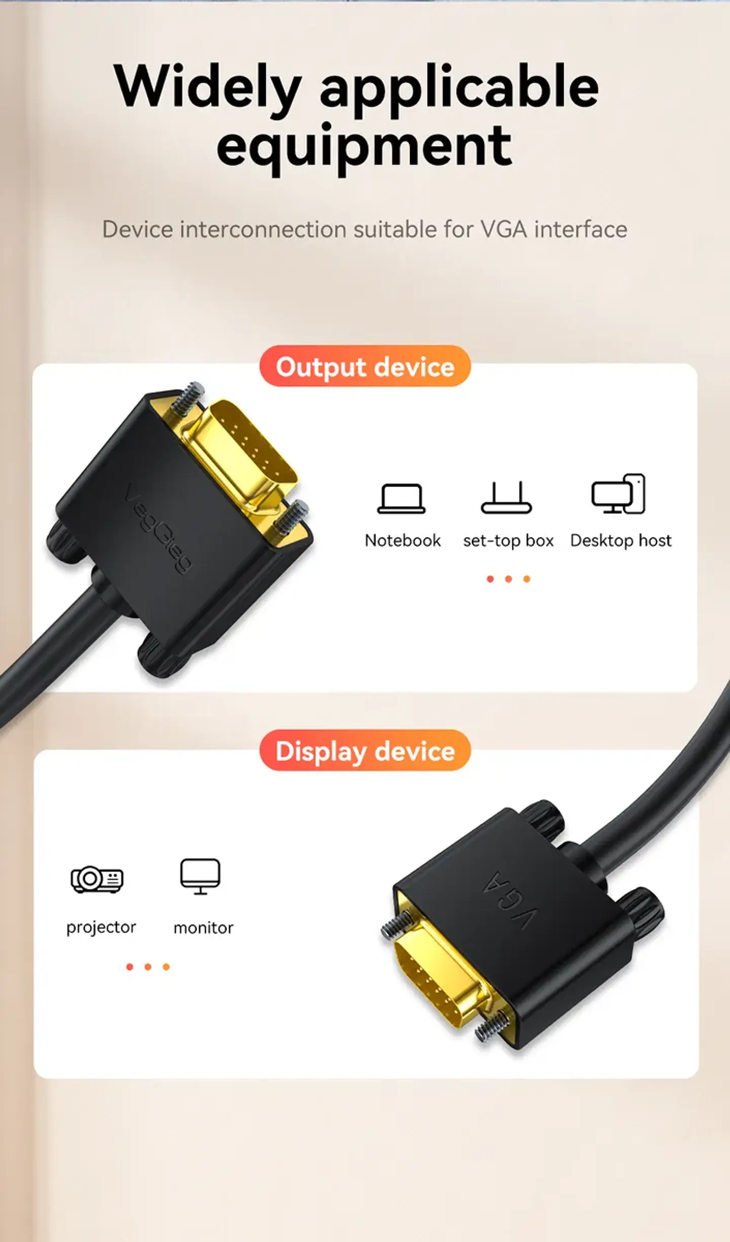 Cable Dvi 24 + 1 Macho Macho Veggieg Conector Dorado Refozado certificado  5