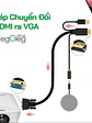 Cable Adaptador Conversor Hdmi A Vga Audio Usb Veggieg - Miniatura 2