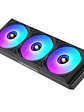 Refrigeración Líquida Cooler Gaming AIO  360mm Argb Ak-3 Lovingcool Negro pantalla digital - Miniatura 3