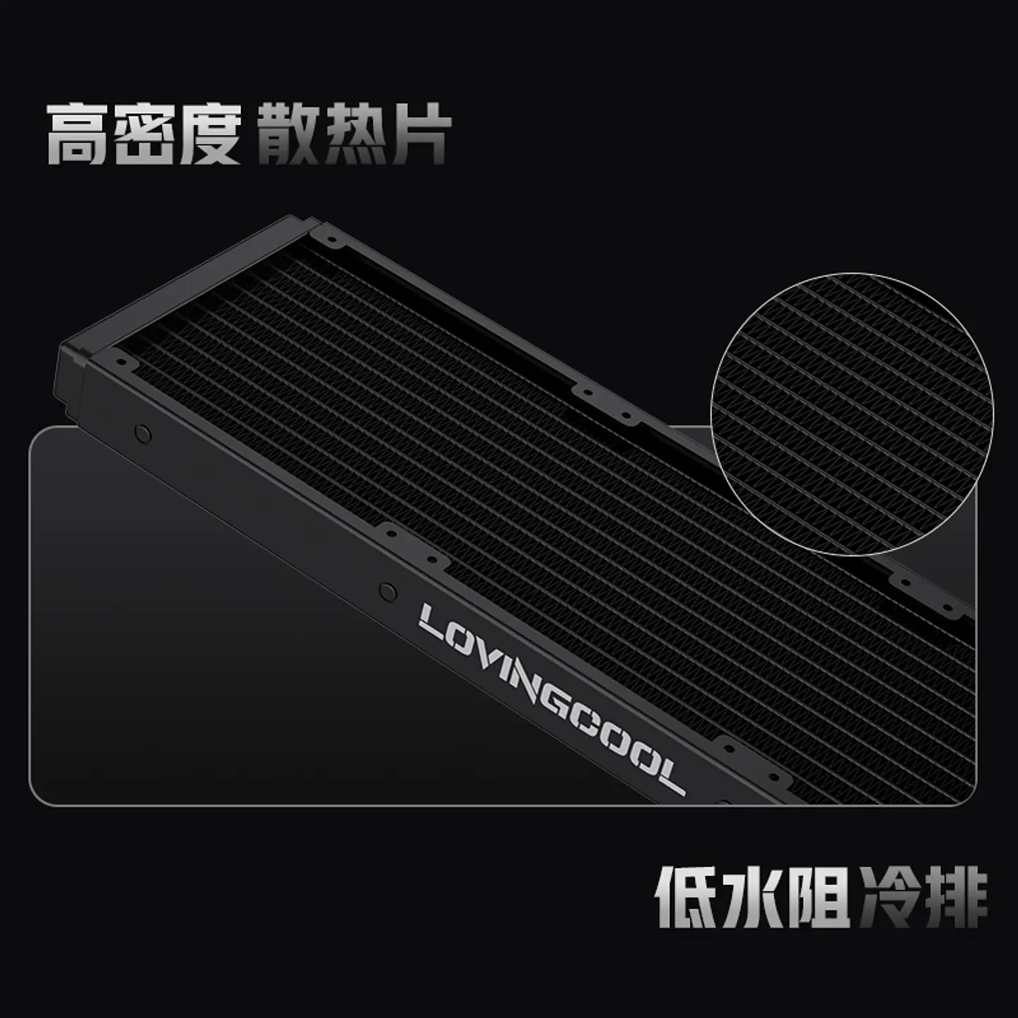 Refrigeración Líquida Cooler Gaming AIO  360mm Argb Ak-3 Lovingcool Negro pantalla digital 6