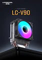 Enfriador Cpu Lovingcool 2 Heatpipes + rgb 90mm Amd Intel 150 TDP - Miniatura 2