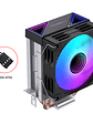 Enfriador Cpu Lovingcool 2 Heatpipes + rgb 90mm Amd Intel 150 TDP - Miniatura 7