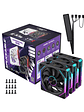 Ventiladores Pc 120mm ARgb Lovingcool 120 Kit Pack 3 Unids  - Miniatura 1