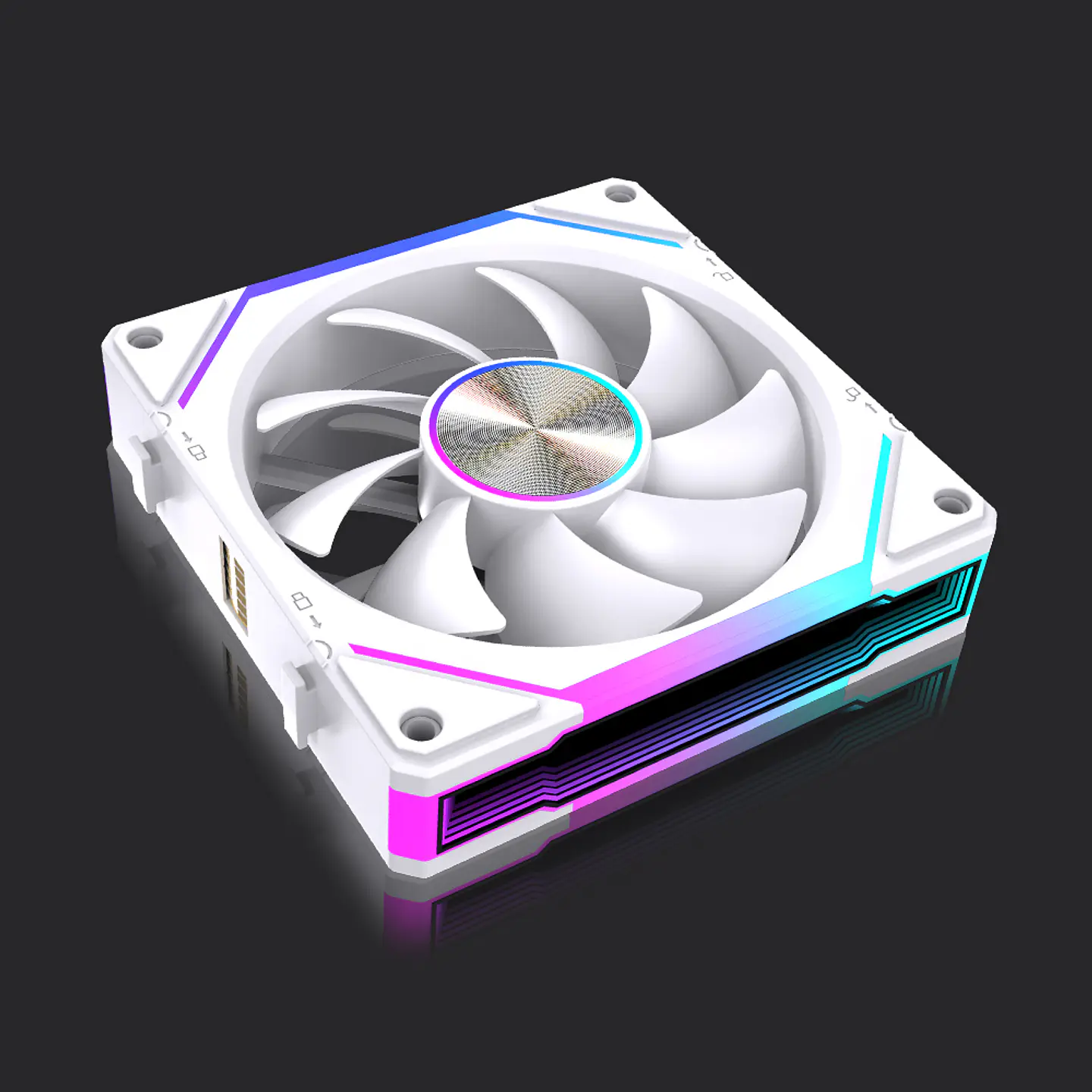 Ventiladores Pc 120mm ARgb Lovingcool 120 Kit Pack 3 Unids  2