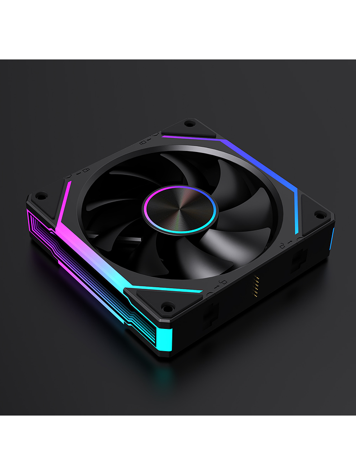 Ventiladores Pc 120mm ARgb Lovingcool 120 Kit Pack 3 Unids  3