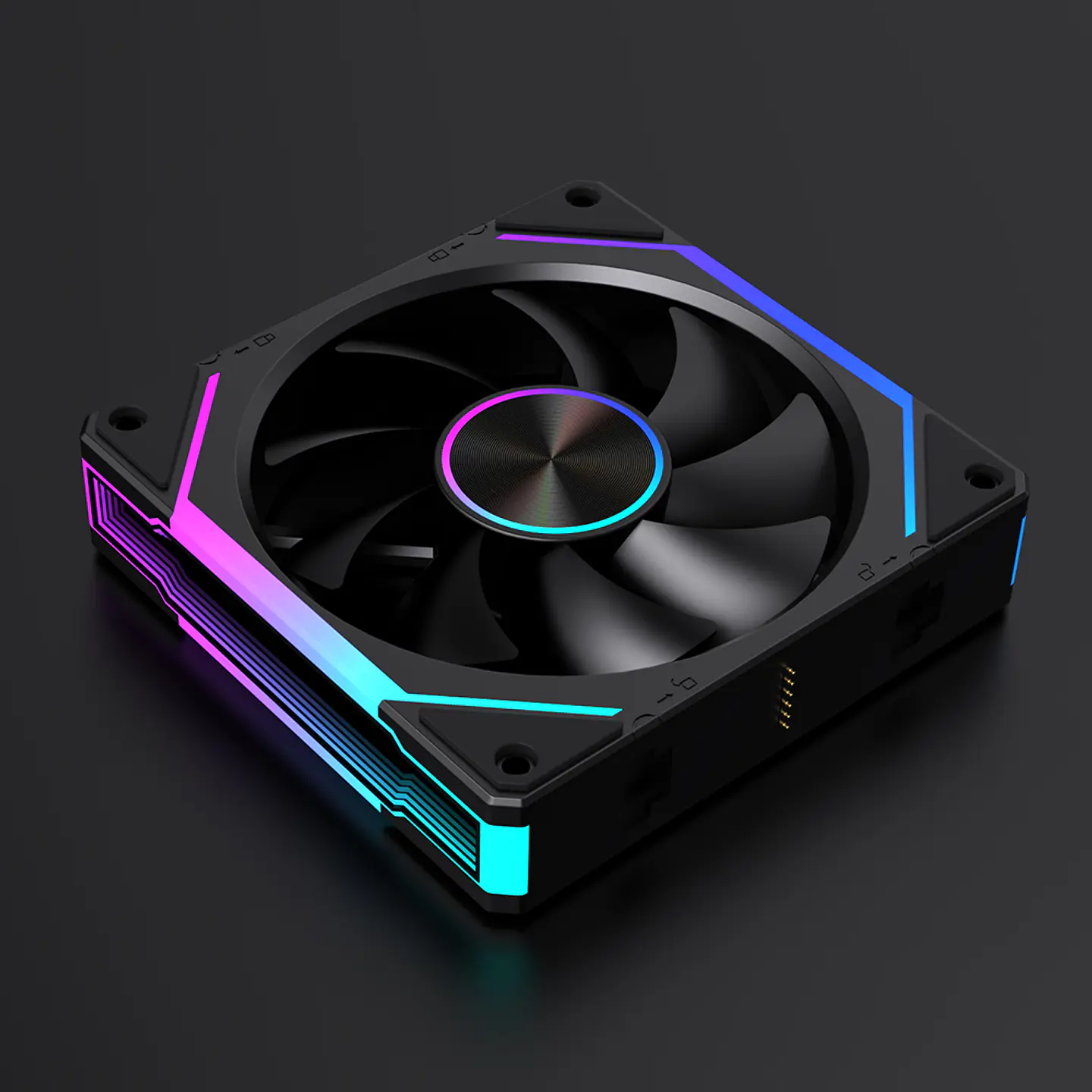 Ventiladores Pc 120mm ARgb Lovingcool 120 Kit Pack 3 Unids  3