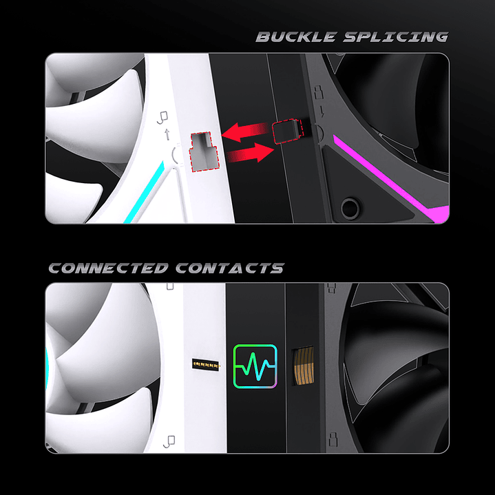 Ventiladores Pc 120mm ARgb Lovingcool 120 Kit Pack 3 Unids  4