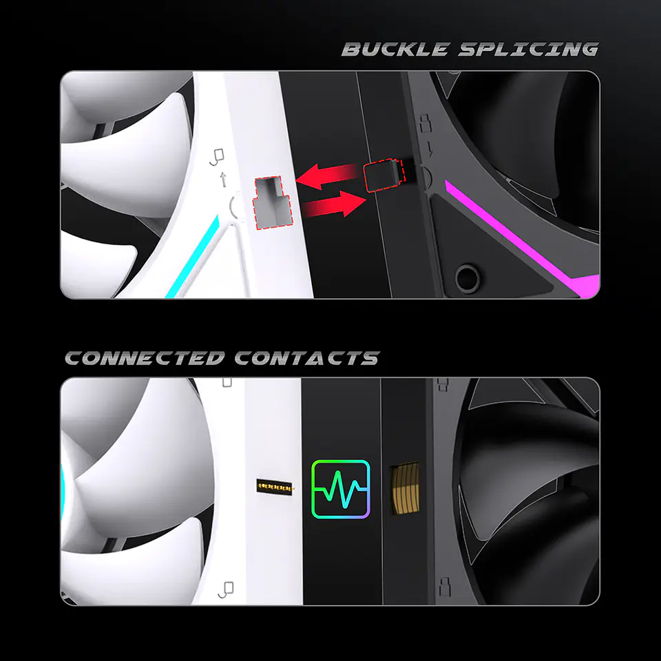 Ventiladores Pc 120mm ARgb Lovingcool 120 Kit Pack 3 Unids  4