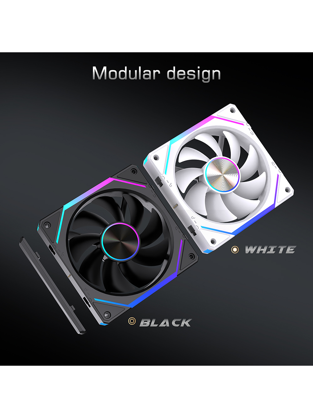 Ventiladores Pc 120mm ARgb Lovingcool 120 Kit Pack 3 Unids  5