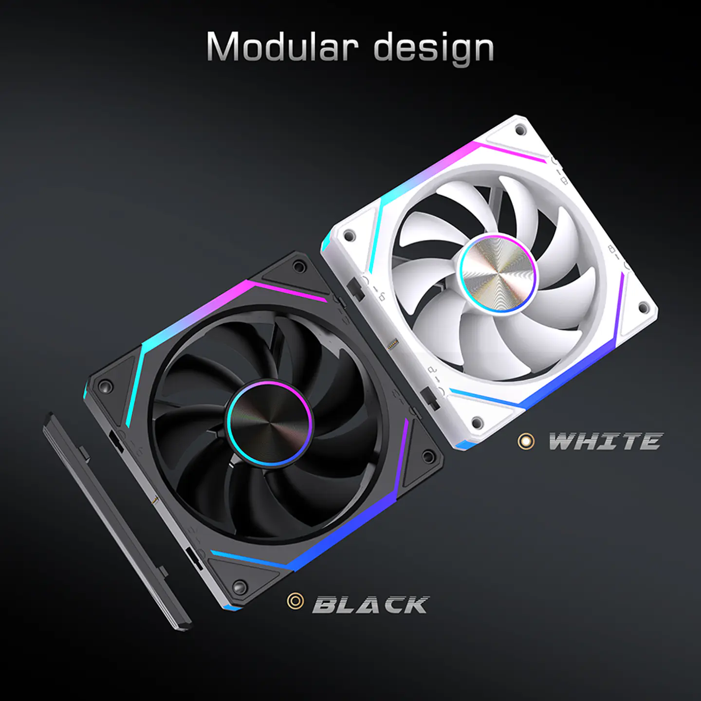 Ventiladores Pc 120mm ARgb Lovingcool 120 Kit Pack 3 Unids  5