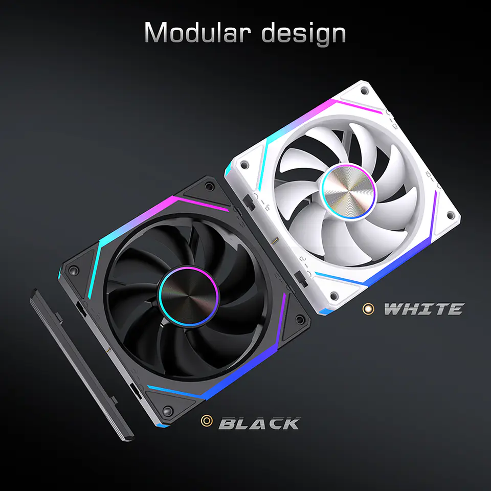 Ventiladores Pc 120mm ARgb Lovingcool 120 Kit Pack 3 Unids  5