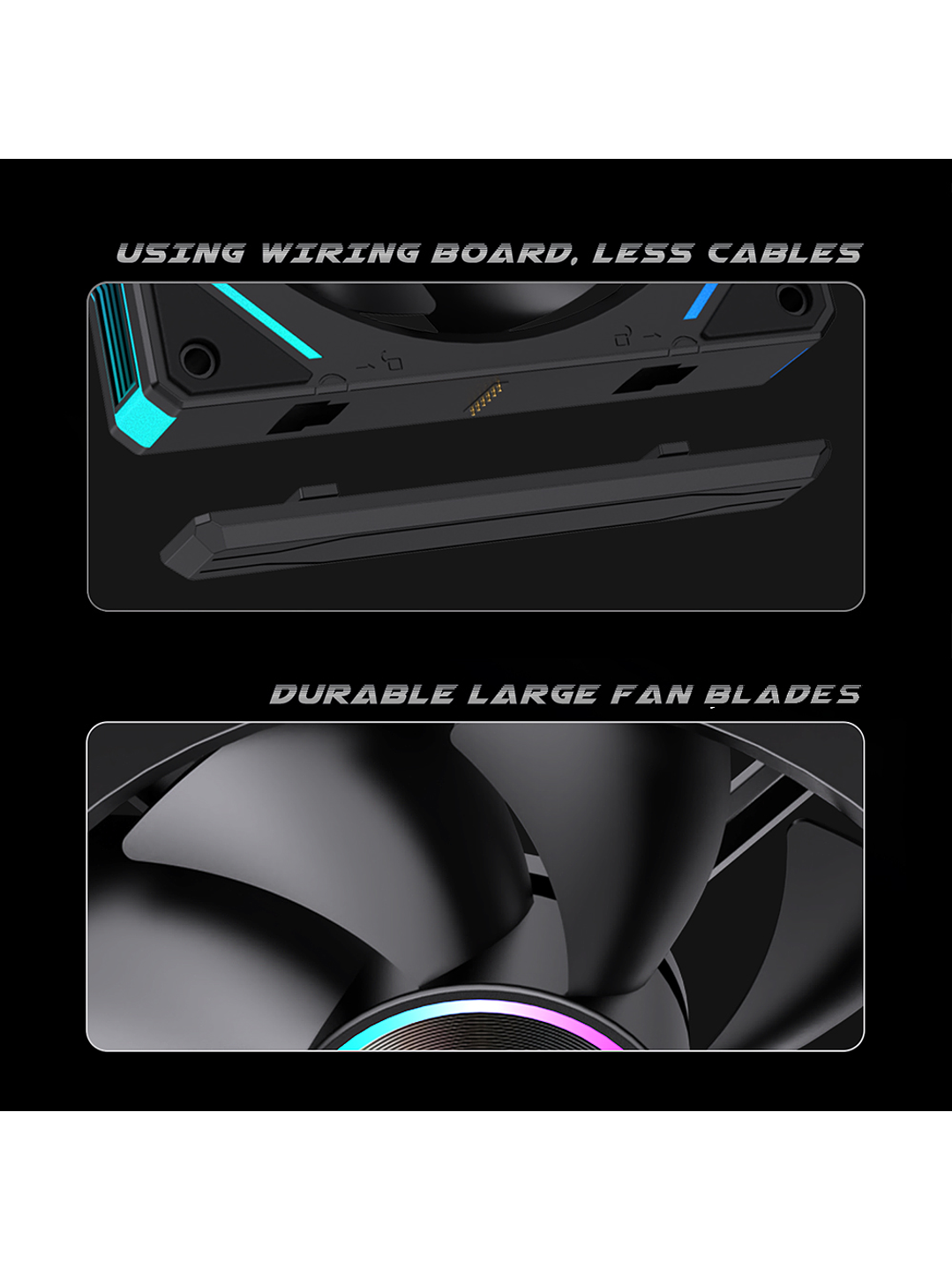 Ventiladores Pc 120mm ARgb Lovingcool 120 Kit Pack 3 Unids  9