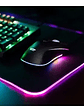 Mouse Pad Gamer Antideslizante Luz Led Xl Excelente Touch Color Negro - Miniatura 5