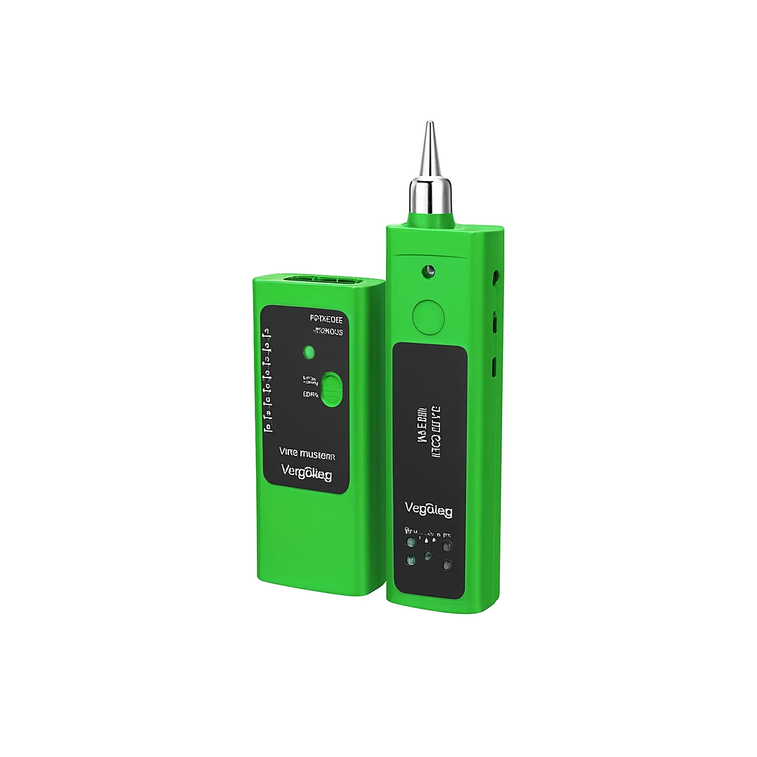 Detector Tester De Cables Rj45/rj11 Con Luz Led Veggieg Localizador de Cables 1