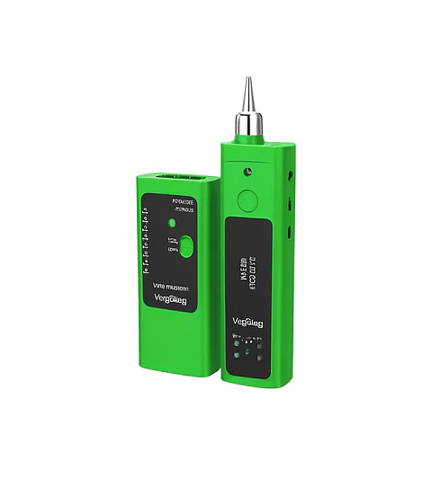 Detector Tester De Cables Rj45/rj11 Con Luz Led Veggieg Localizador de Cables